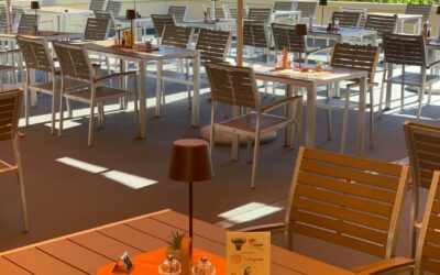Terrasse ab sofort geöffnet