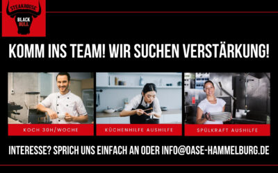 Wir suchen Verstärkung